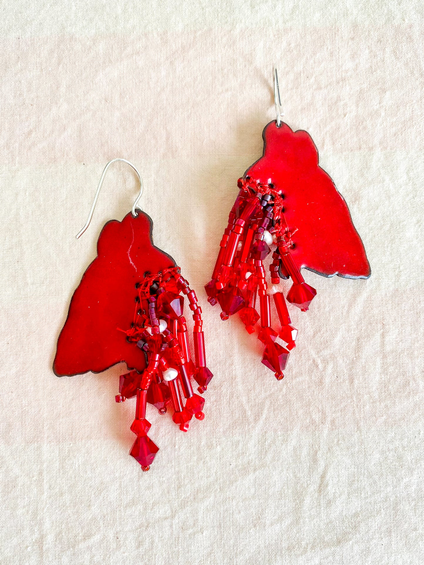 Bloody Mouse Earrings