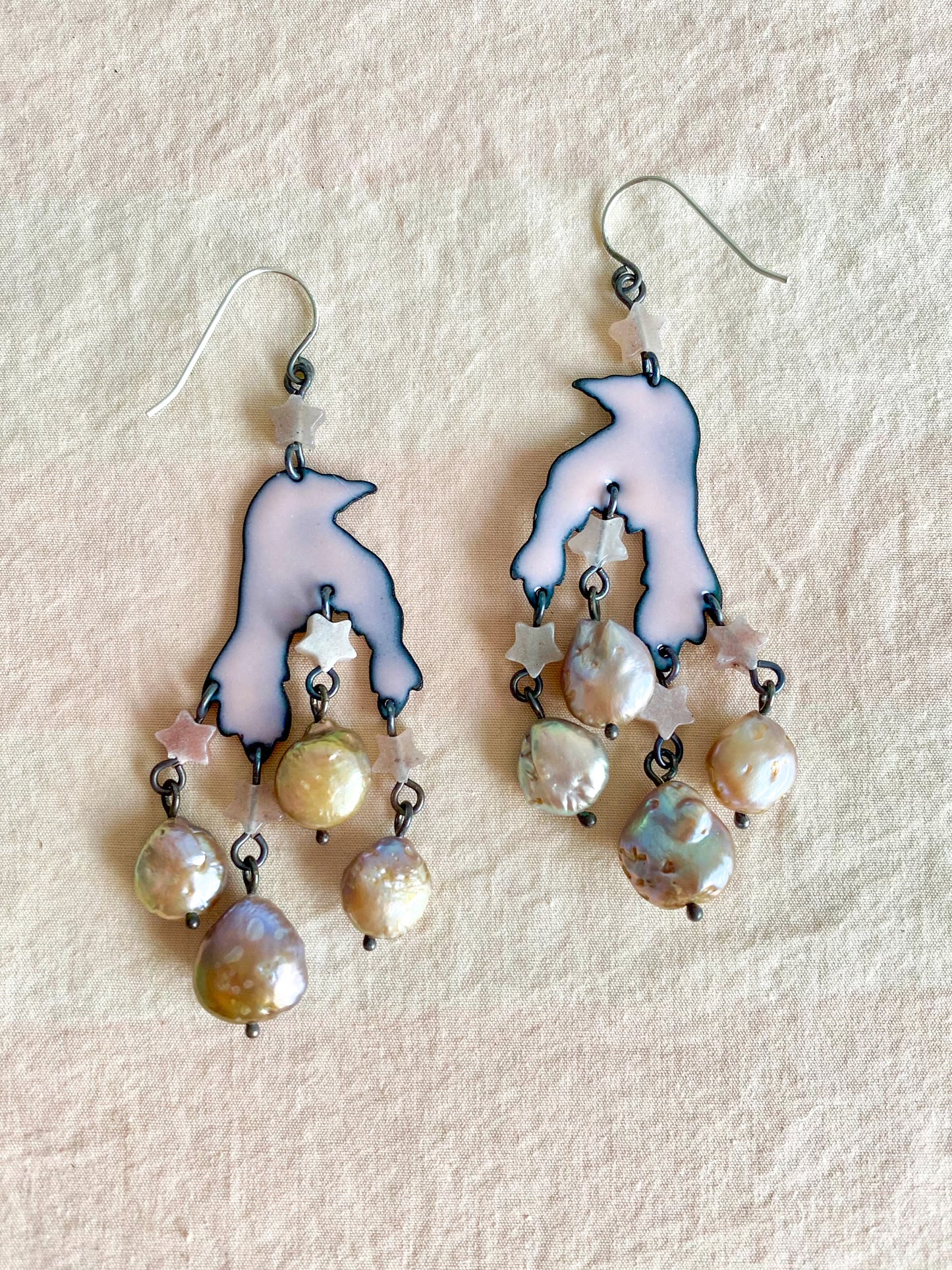 Twilight Dove Earrings