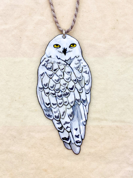 Snowy Owl Necklaces