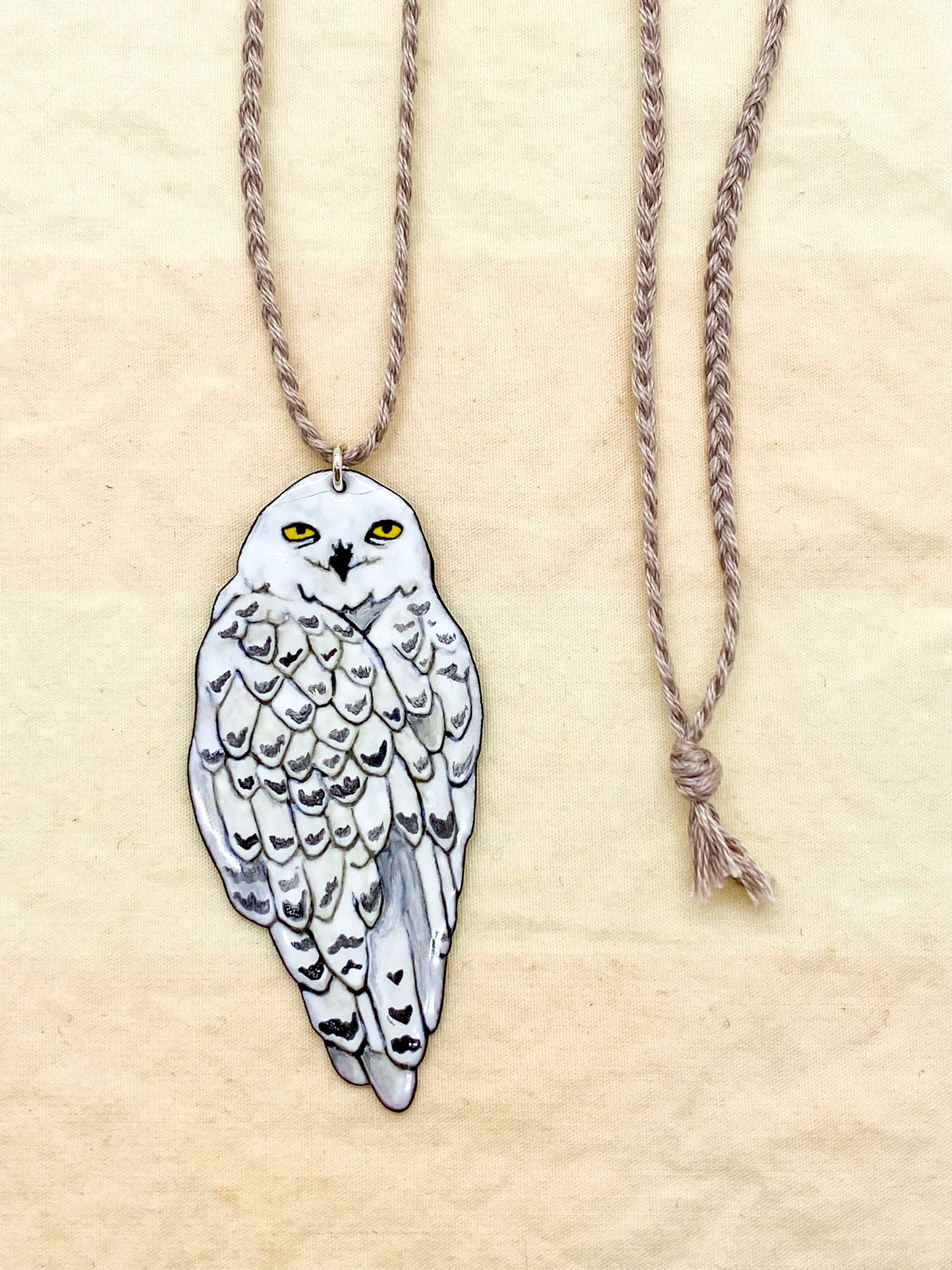 Snowy Owl Necklaces