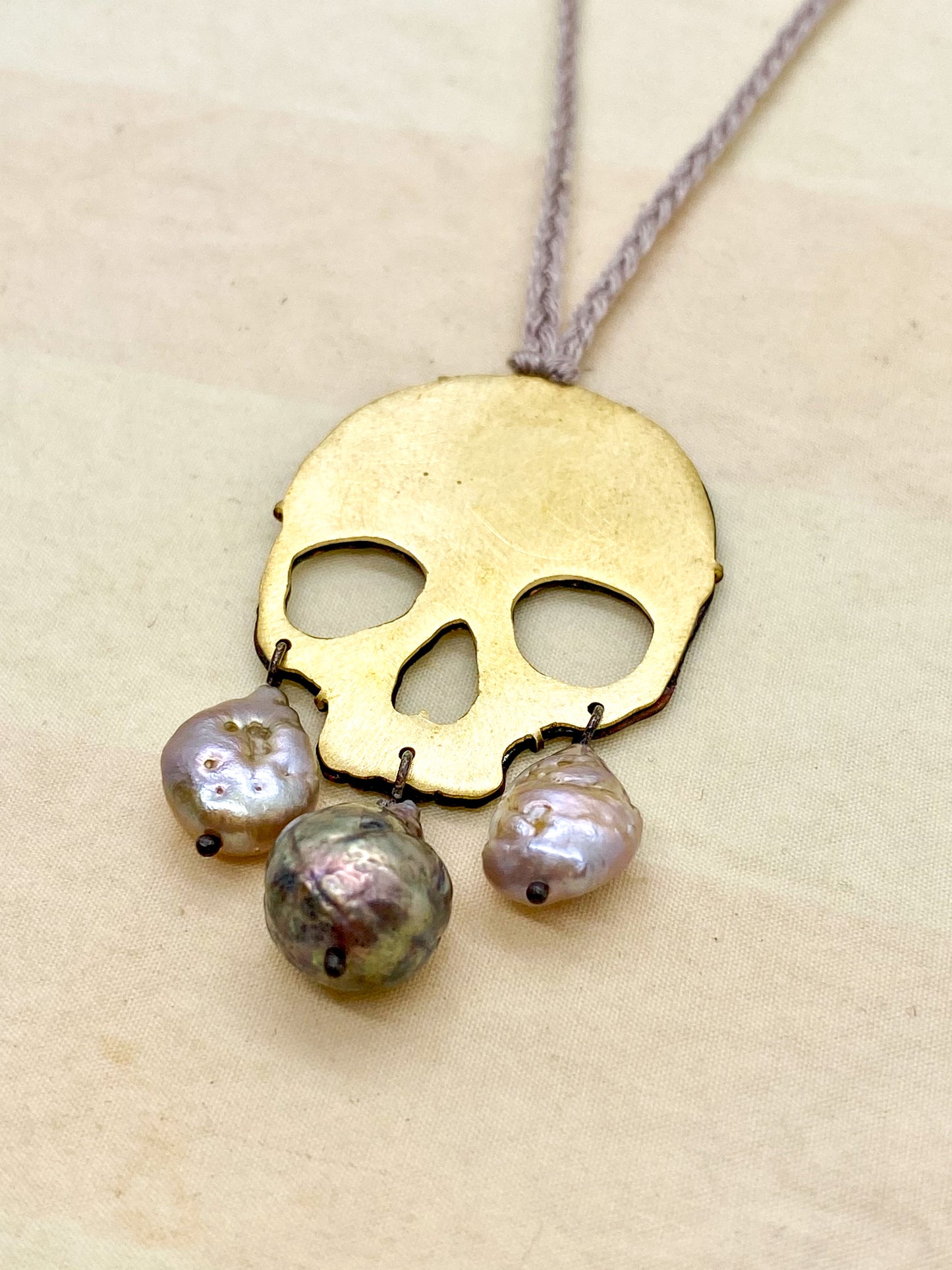 Requiem Pearl Drop Necklace