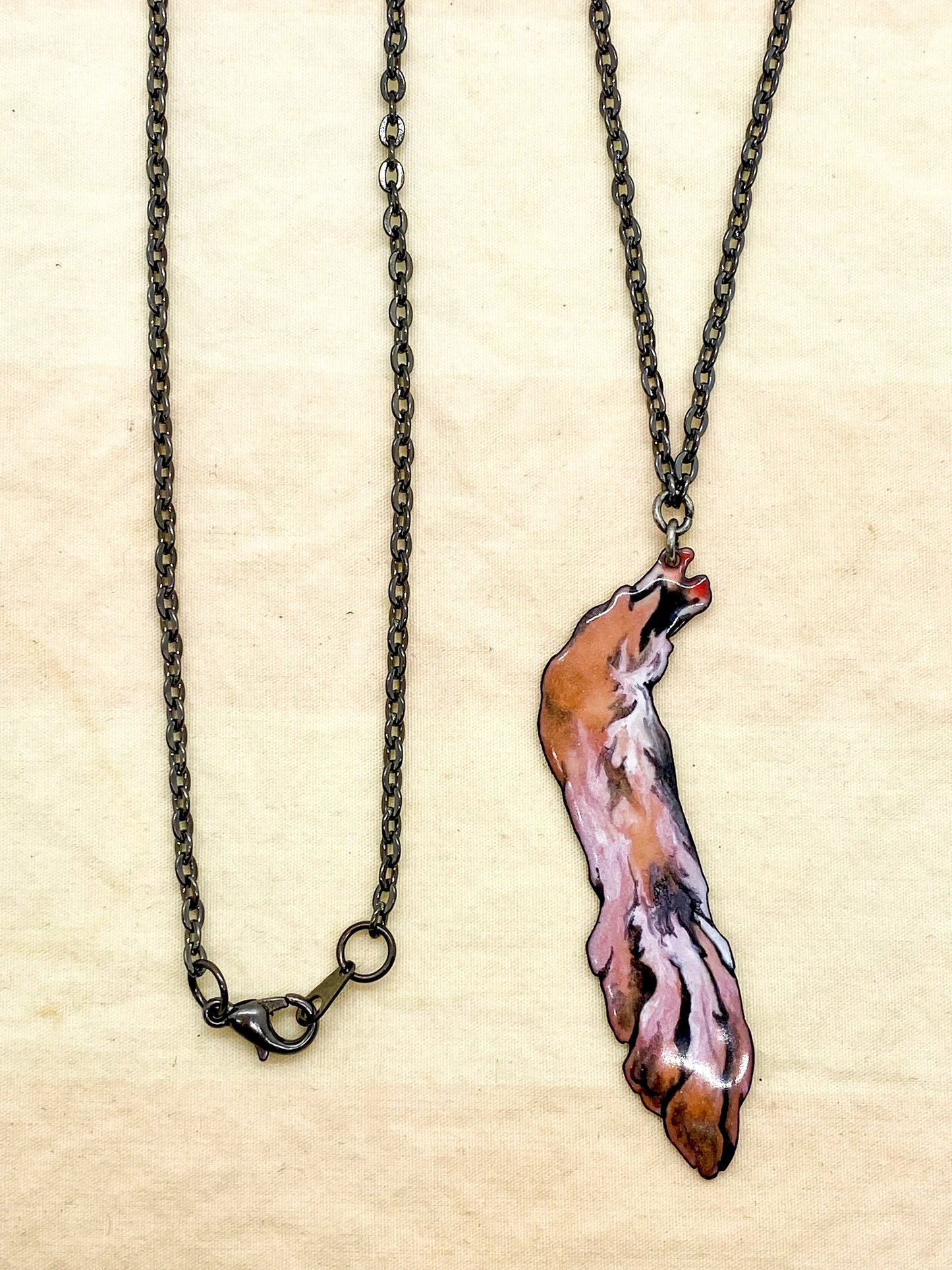 (Un)lucky Rabbit's Foot Necklace