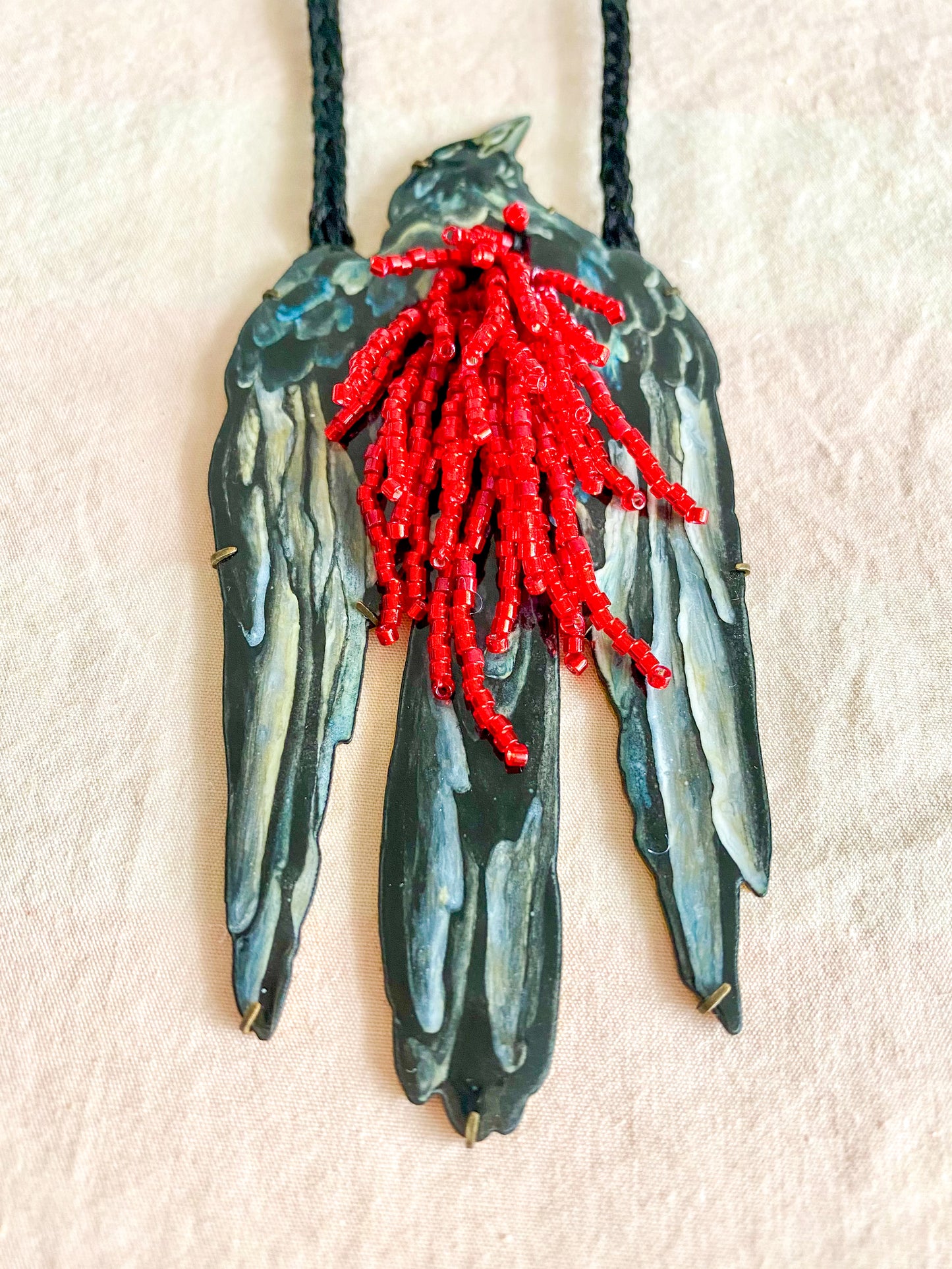 Nevermore Raven Necklace