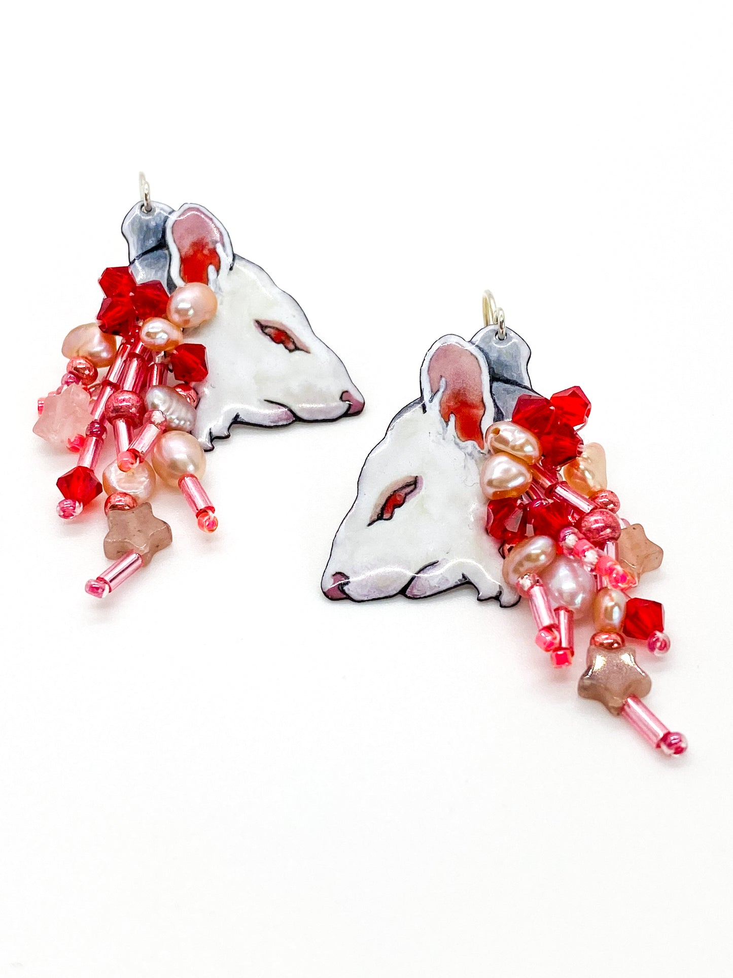 Petite Gutsy Mice Earrings