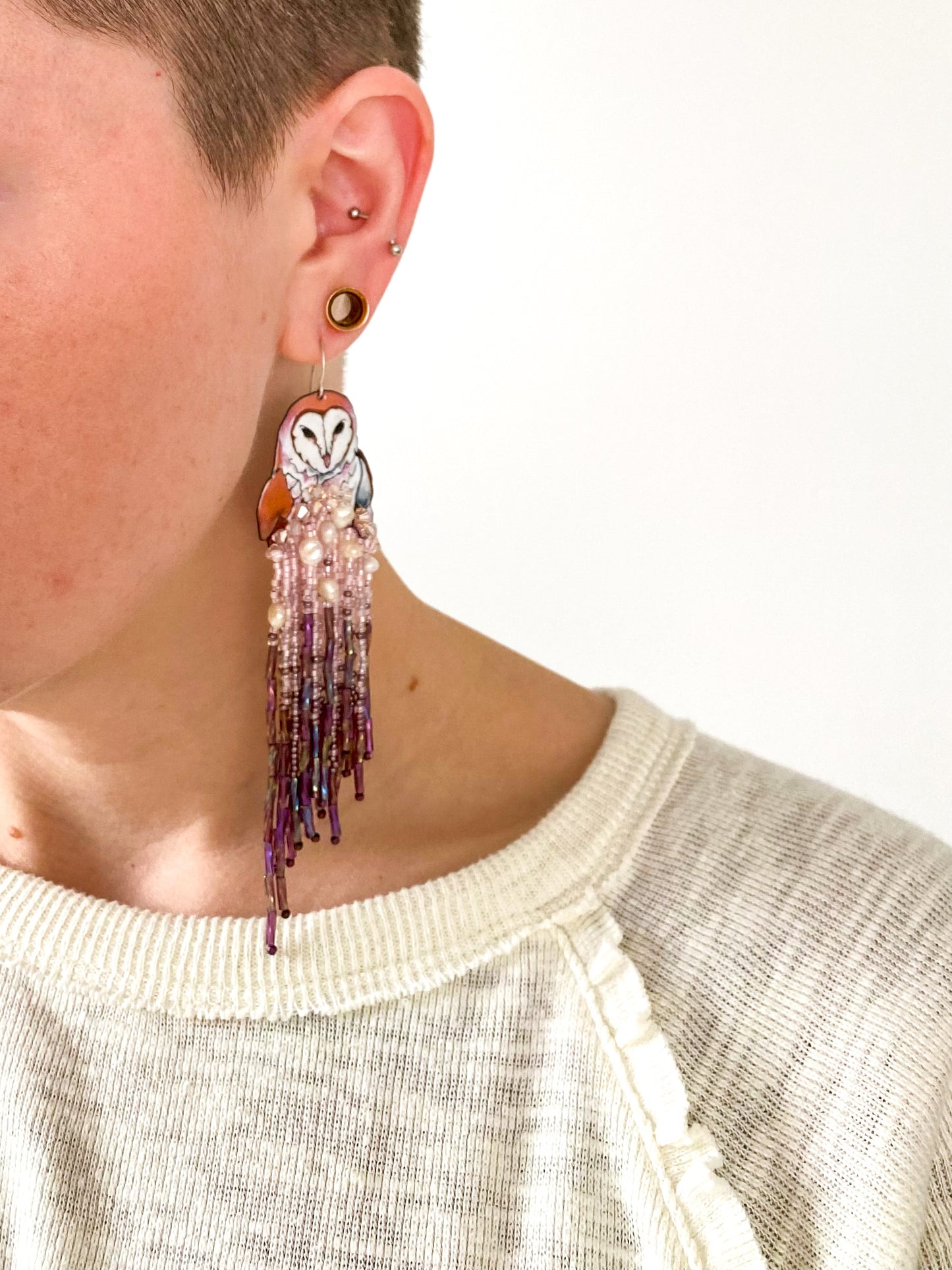 Up at Dusk Earrings