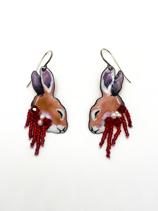 Gifts from the Cat Rabbit Earrings