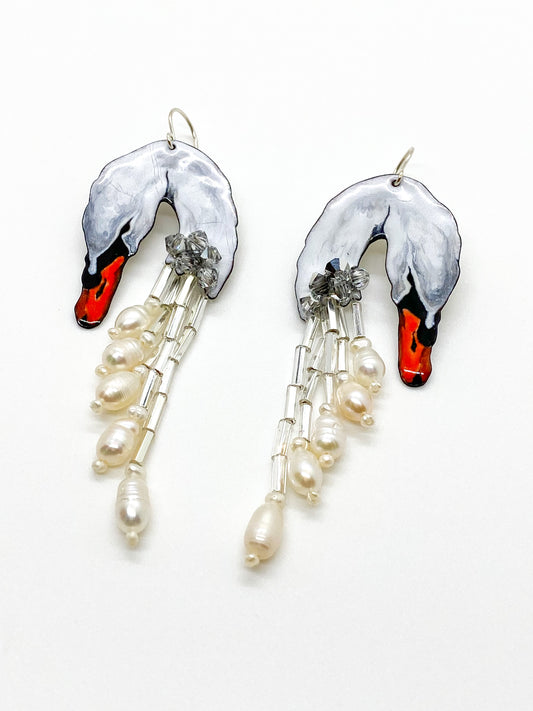 Swan Song Earrings