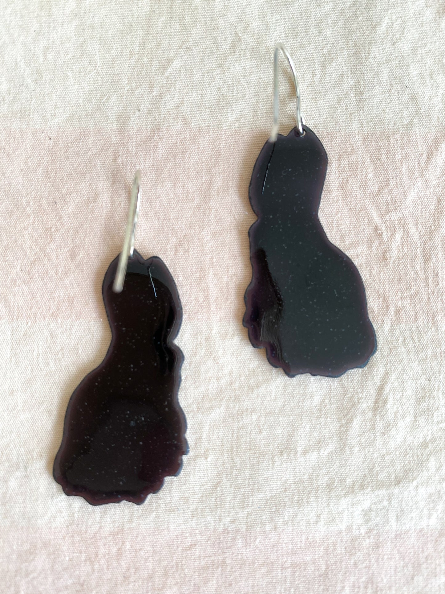 White Rabbit Earrings