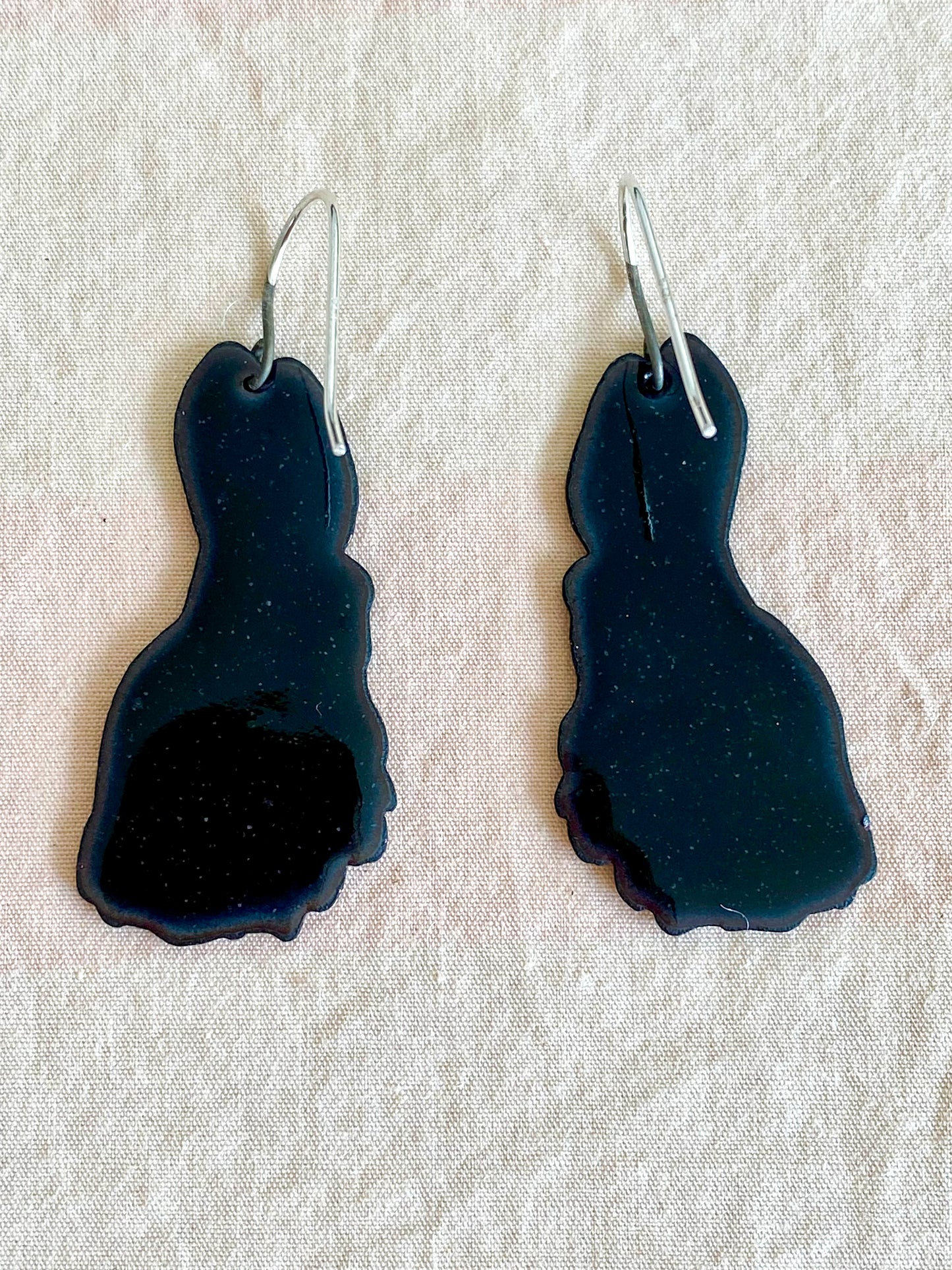 Brown Bunny Earrings