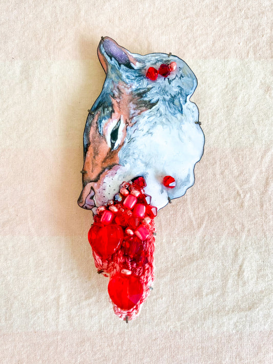 Insides Out Brooch