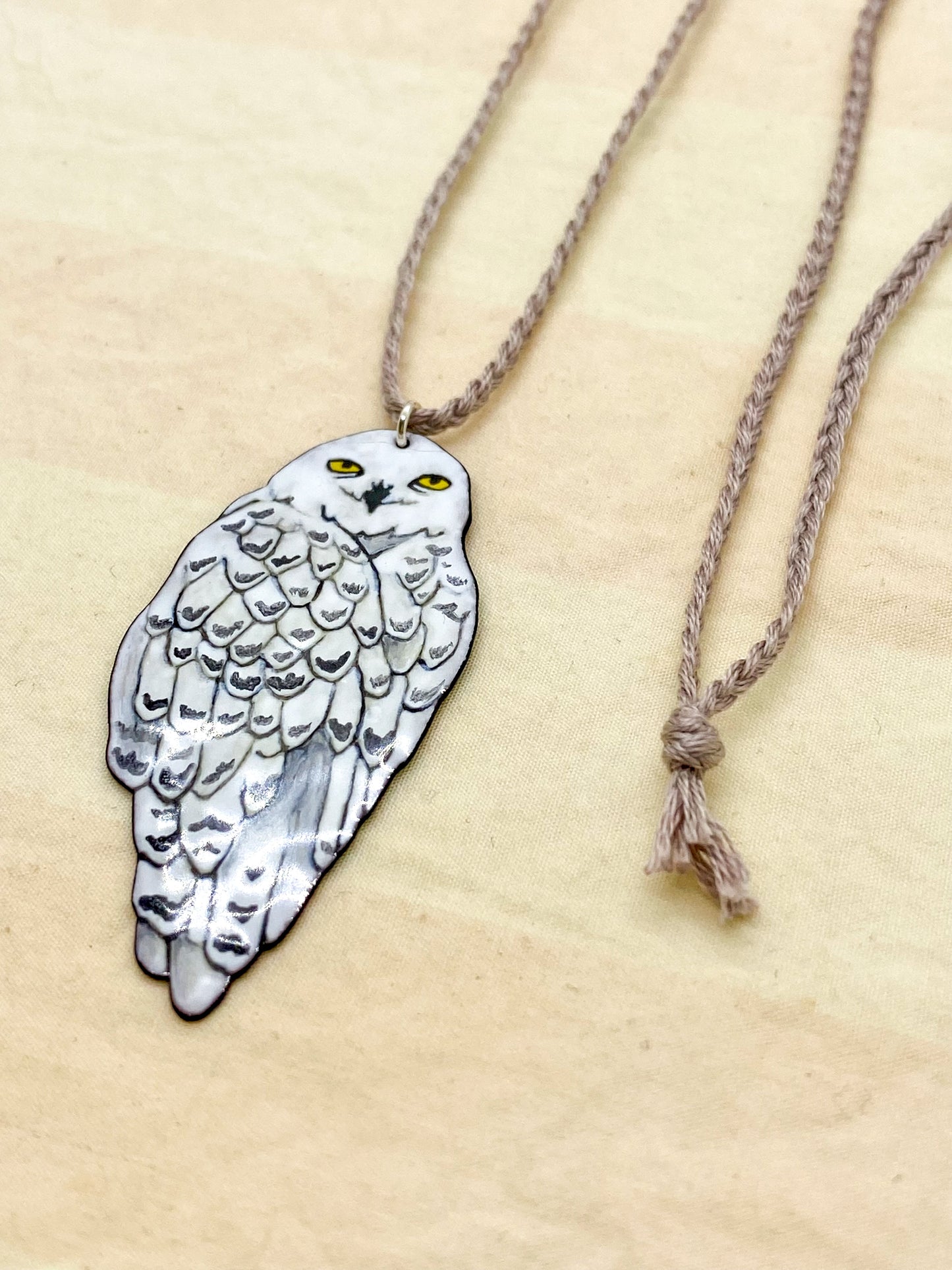 Snowy Owl Necklaces