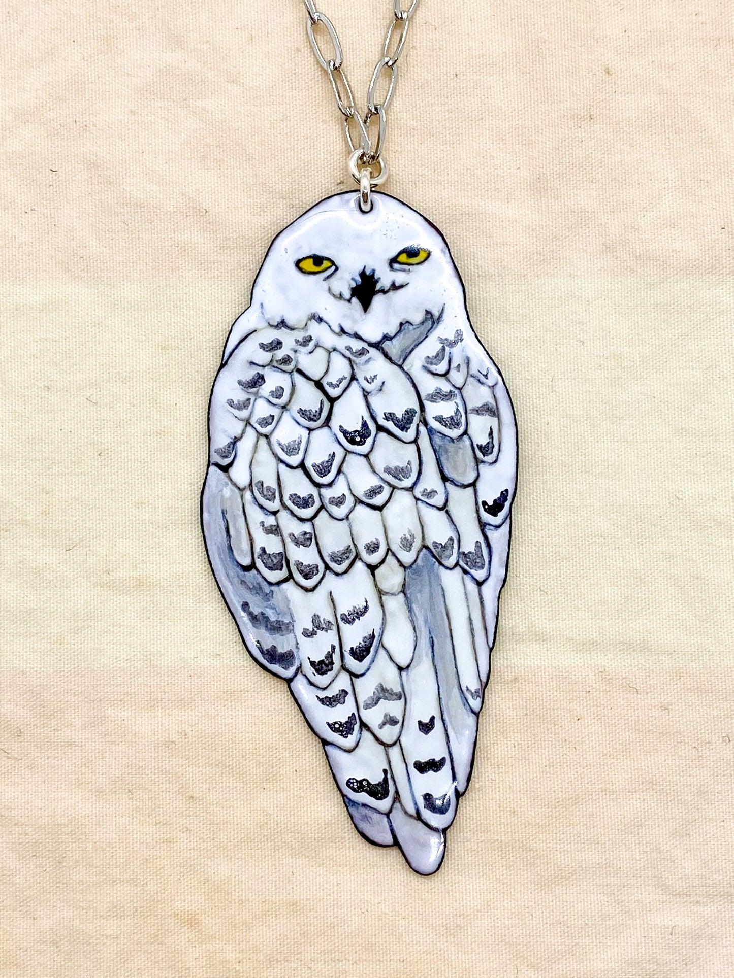 Snowy Owl Necklaces