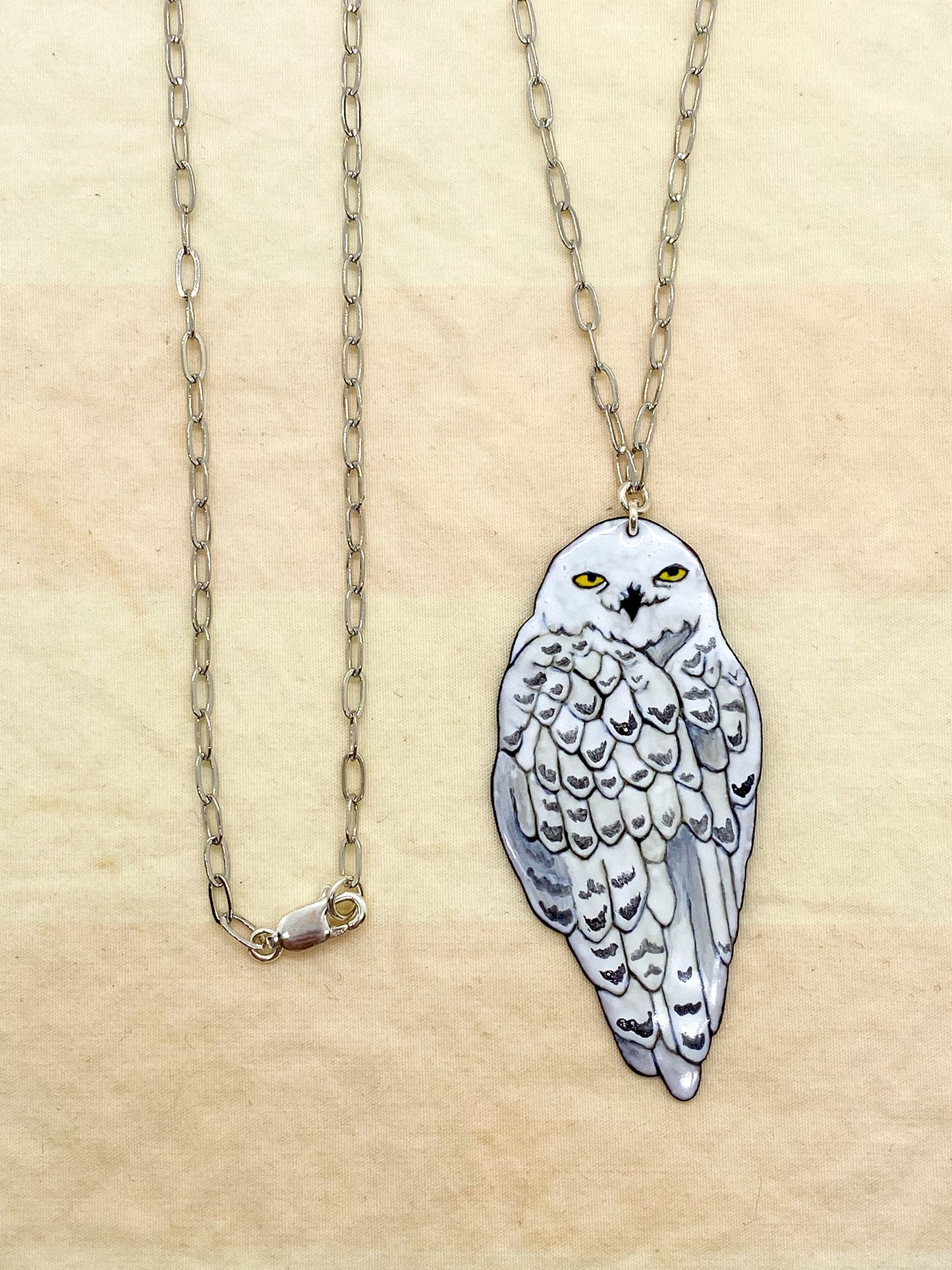 Snowy Owl Necklaces