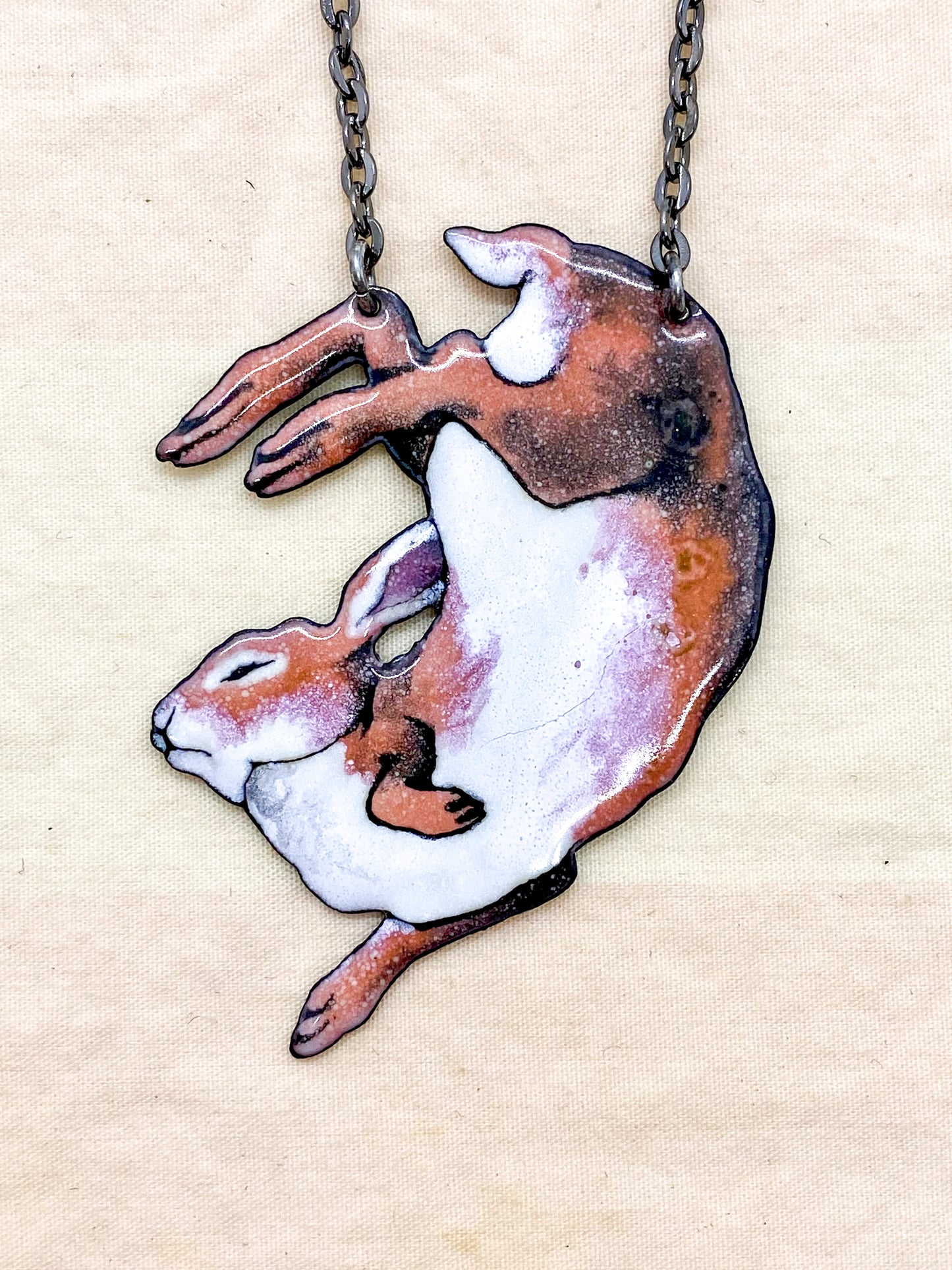 Fallen Bunny Necklace