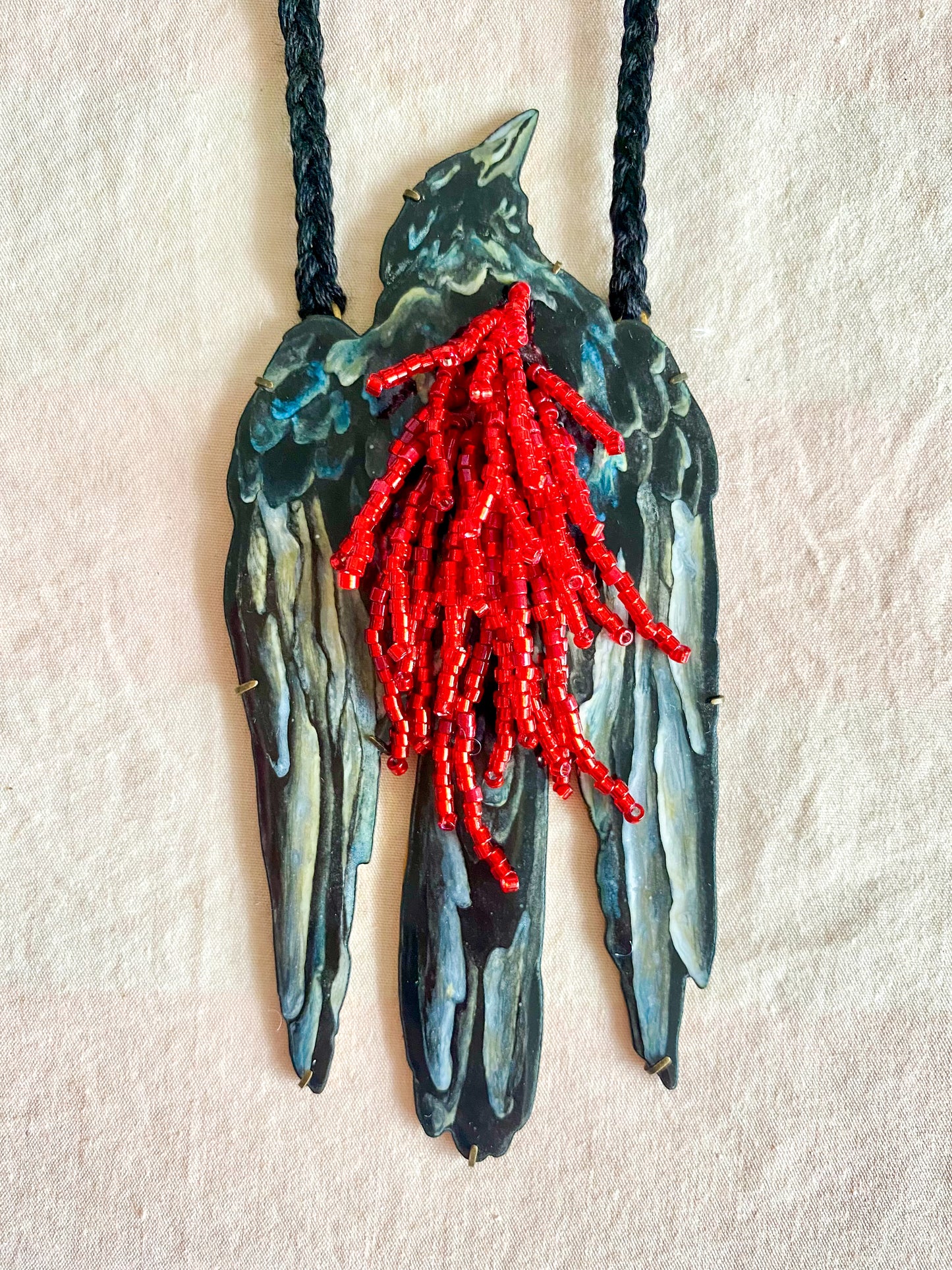 Nevermore Raven Necklace