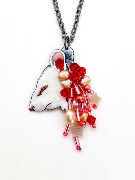 Petite Gutsy Mouse Necklace