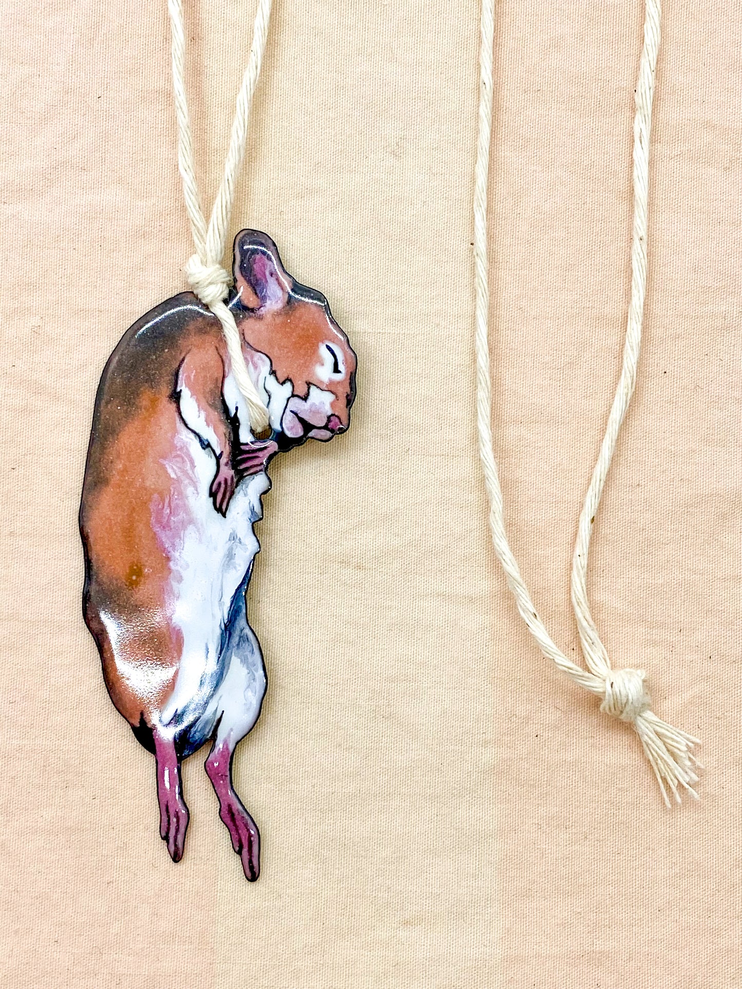 Hanged Mouse Necklace