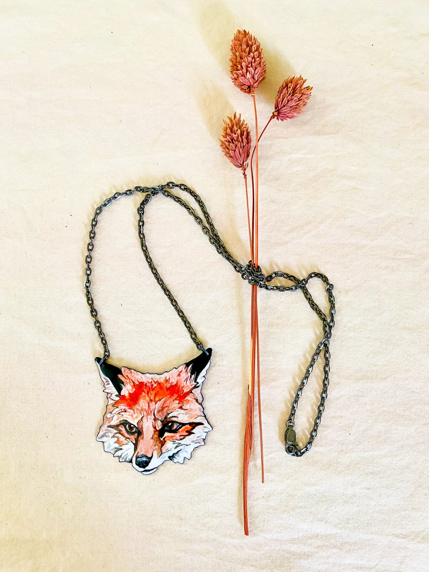 Forest Fox Necklace
