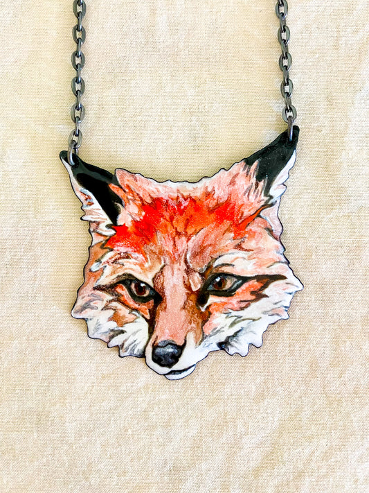 Forest Fox Necklace