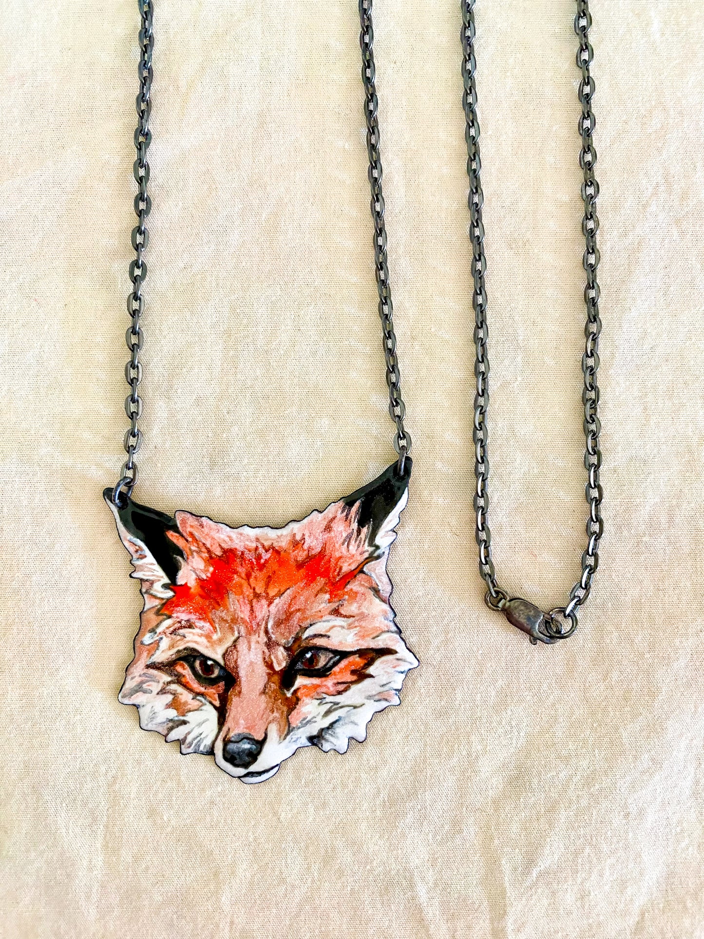 Forest Fox Necklace