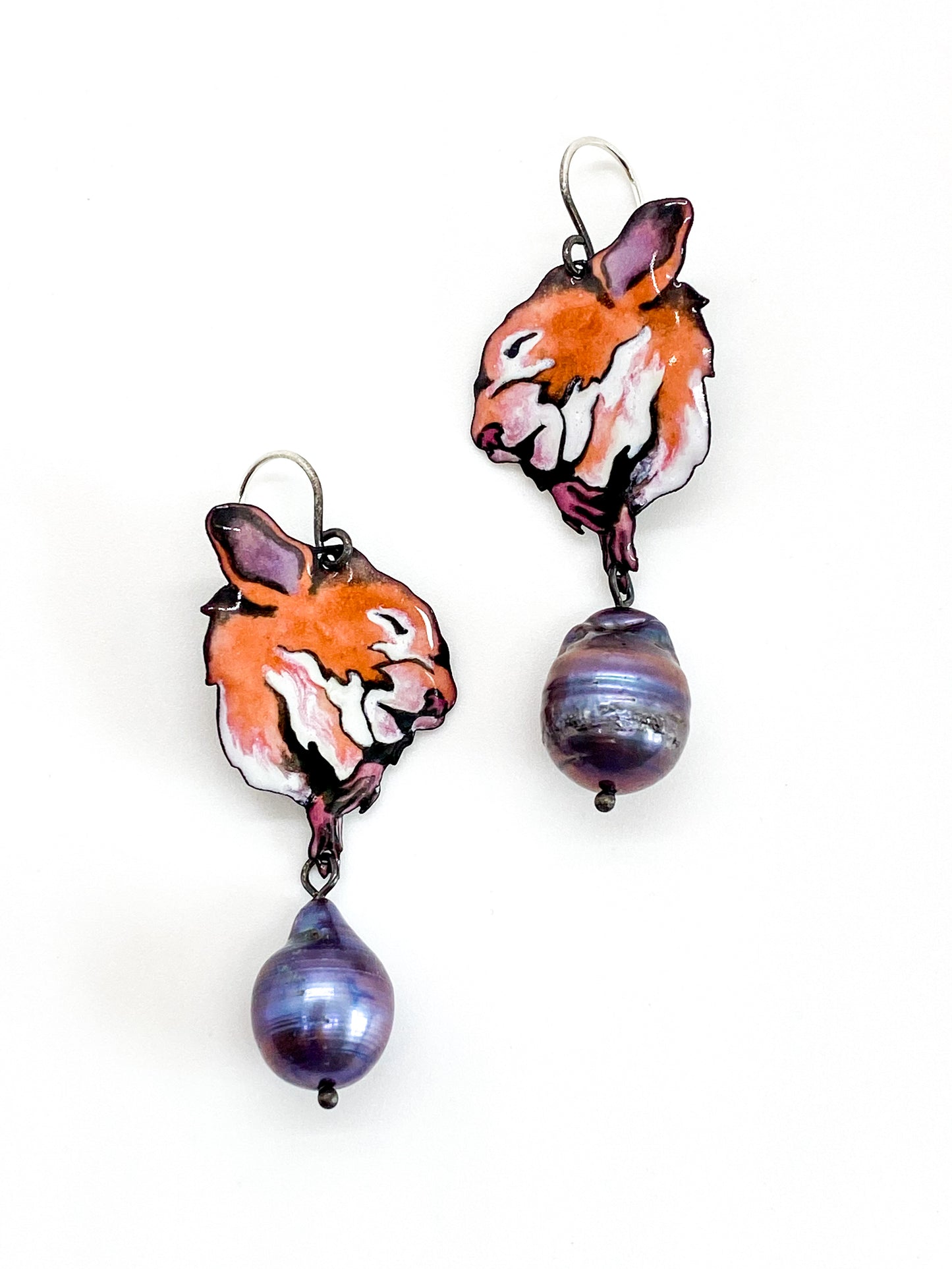 Petite Requiem Mouse Earrings
