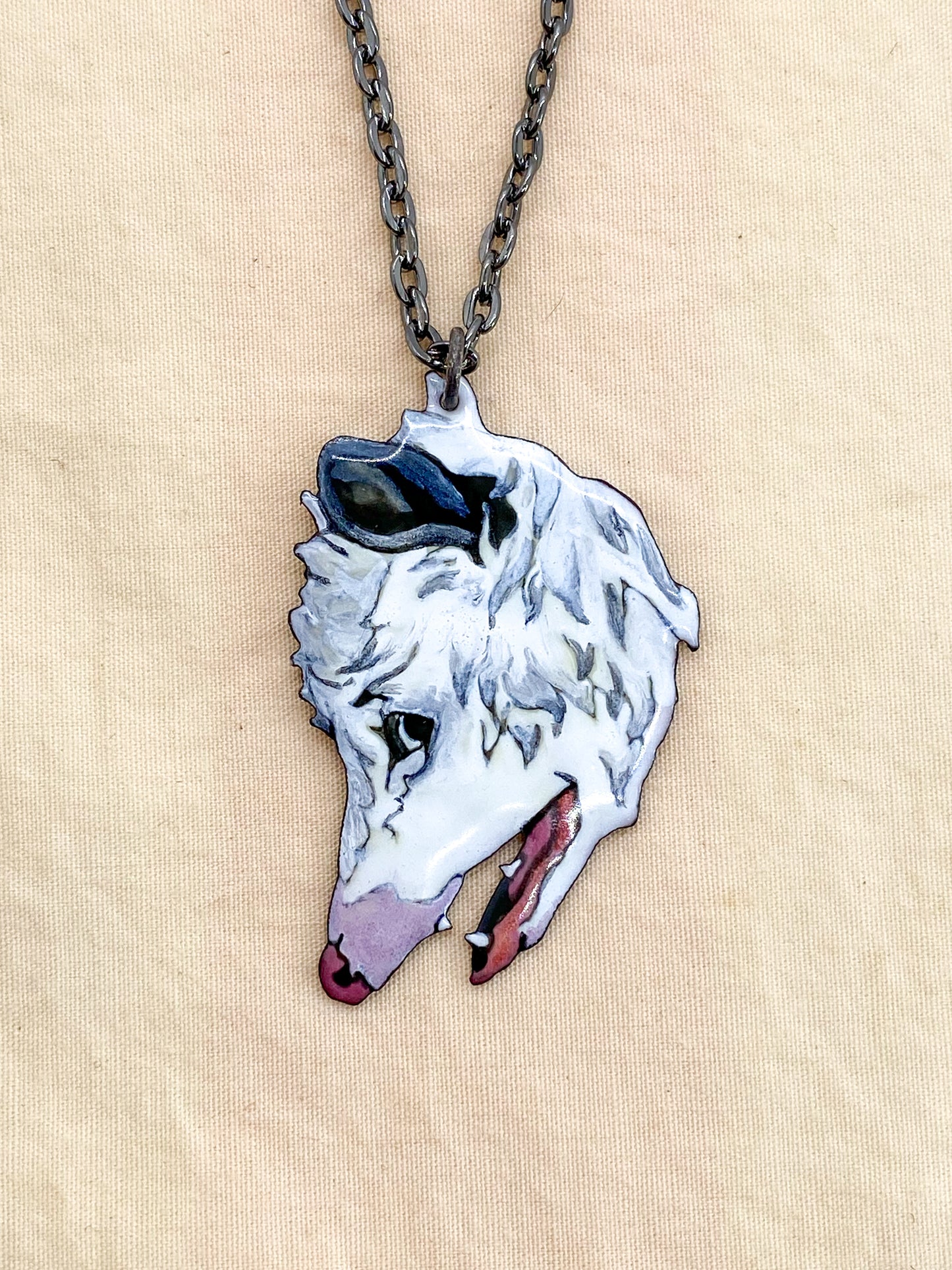 Opossum Necklace